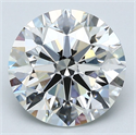 Diamante Natural 3.30 quilates, Redondo , Color H, claridad VS1 y certificado GIA