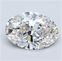 Diamante Natural 3.20 quilates, Ovalado , Color G, claridad VS1 y certificado GIA