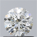 Diamante Natural 0.51 quilates, Redondo , Color I, claridad SI2 y certificado GIA