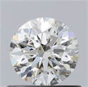 Diamante Natural 0.51 quilates, Redondo , Color I, claridad SI2 y certificado GIA