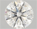 Natural Diamond 1.20 Carats, Round with Very Good Cut, H Color, I1 Clarity and Certified by GIA