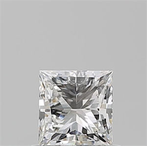 Picture of Natural Diamond 0.70 Carats, Princess with  Cut, I Color, SI1 Clarity and Certified by GIA