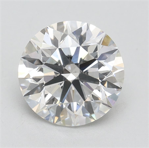 Picture of Lab Grown Diamond 2.58 Carats, Round with Excellent Cut, F Color, VS1 Clarity and Certified by IGI