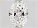 Natural Diamond 0.62 Carats, Oval with  Cut, E Color, VS1 Clarity and Certified by GIA