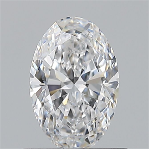 Picture of Natural Diamond 0.70 Carats, Oval with  Cut, D Color, VS2 Clarity and Certified by GIA