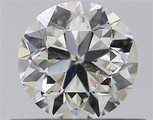 Picture of Natural Diamond 0.40 Carats, Round with Very Good Cut, G Color, SI2 Clarity and Certified by GIA