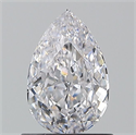 Natural Diamond 0.92 Carats, Pear with  Cut, E Color, VS2 Clarity and Certified by GIA