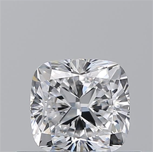 Foto Diamante Natural 0.50 quilates, Del cojín , Color D, claridad VVS1 y certificado GIA de