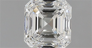 Picture of Natural Diamond 1.00 Carats, Asscher with  Cut, F Color, VVS2 Clarity and Certified by IGI