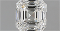 Natural Diamond 1.00 Carats, Asscher with  Cut, F Color, VVS2 Clarity and Certified by IGI