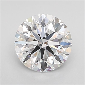 Picture of Lab Grown Diamond 1.03 Carats, Round with Excellent Cut, D Color, VVS2 Clarity and Certified by IGI