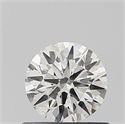Natural Diamond 0.50 Carats, Round with Excellent Cut, I Color, SI2 Clarity and Certified by IGI
