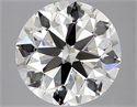 Natural Diamond 4.01 Carats, Round with Very Good Cut, I Color, VVS2 Clarity and Certified by GIA