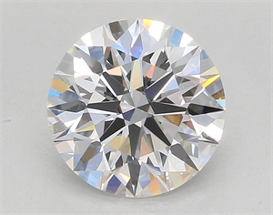 Picture of Lab Grown Diamond 3.04 Carats, Round with Ideal Cut, D Color, VVS1 Clarity and Certified by IGI