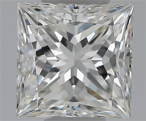 Foto Diamante Natural 0.51 quilates, Princesa , Color H, claridad VVS1 y certificado GIA de