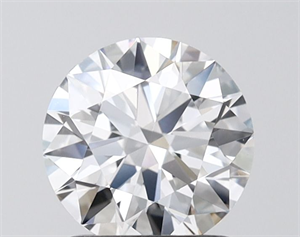 Picture of Lab Grown Diamond 1.50 Carats, Round with Ideal Cut, D Color, VVS2 Clarity and Certified by IGI