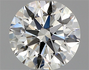 Foto Diamante Natural 0.51 quilates, Redondo , Color H, claridad IF y certificado GIA de