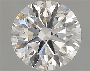 Picture of Natural Diamond 0.88 Carats, Round with Excellent Cut, F Color, VS2 Clarity and Certified by GIA