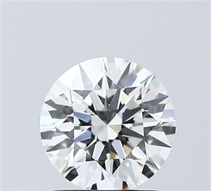 Picture of Lab Grown Diamond 1.50 Carats, Round with Excellent Cut, D Color, VVS2 Clarity and Certified by IGI