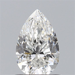Picture of Natural Diamond 0.65 Carats, Pear with  Cut, F Color, VS1 Clarity and Certified by GIA