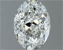 Diamante Natural 0.80 quilates, Ovalado , Color H, claridad VVS1 y certificado GIA