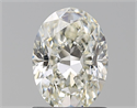 Natural Diamond 1.20 Carats, Oval with  Cut, K Color, VS2 Clarity and Certified by GIA