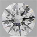 Del inventario de diamantes de laboratorio, 6.53 quilates, Redondo , Color F, claridad VVS2 y certificado IGI