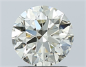 Diamante Natural 1.21 quilates, Redondo , Color K, claridad VVS2 y certificado IGI