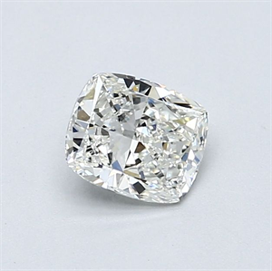Picture of Natural Diamond 0.61 Carats, Cushion with  Cut, I Color, VVS1 Clarity and Certified by GIA