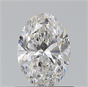 Diamante Natural 0.70 quilates, Ovalado , Color G, claridad VVS1 y certificado GIA