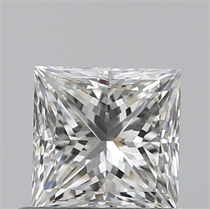 Foto Diamante Natural 0.70 quilates, Princesa , Color H, claridad VS1 y certificado GIA de