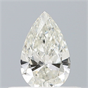 Diamante Natural 0.25 quilates, De pera , Color H, claridad VVS2 y certificado IGI