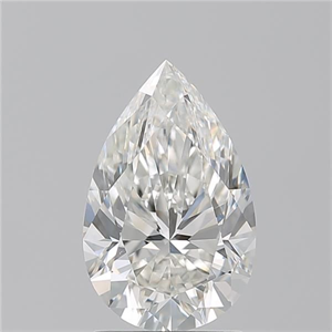 Foto Diamante Natural 2.01 quilates, De pera , Color G, claridad VS1 y certificado GIA de