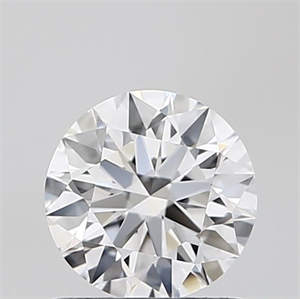 Picture of Lab Grown Diamond 0.84 Carats, Round with Ideal Cut, D Color, VVS1 Clarity and Certified by IGI