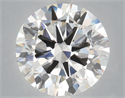 Lab Grown Diamond 6.01 Carats, Round with Excellent Cut, E Color, VVS2 Clarity and Certified by IGI