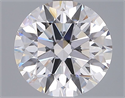 Lab Grown Diamond 3.01 Carats, Round with Ideal Cut, E Color, VS1 Clarity and Certified by IGI
