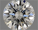 Diamante Natural 0.50 quilates, Redondo , Color I, claridad VVS1 y certificado IGI