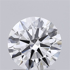 Picture of Lab Grown Diamond 1.09 Carats, Round with Excellent Cut, D Color, VVS2 Clarity and Certified by IGI