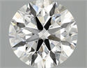 Lab Grown Diamond 3.01 Carats, Round with Excellent Cut, F Color, VVS2 Clarity and Certified by IGI