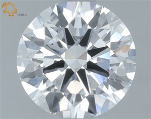 Picture of Lab Grown Diamond 1.14 Carats, Round with Ideal Cut, E Color, VS1 Clarity and Certified by IGI