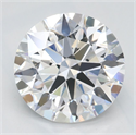 Del inventario de diamantes de laboratorio, 2.05 quilates, Redondo , Color D, claridad IF y certificado IGI