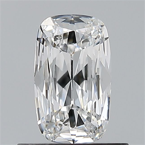 Foto Diamante Natural 0.44 quilates, Del cojín , Color E, claridad VVS2 y certificado GIA de