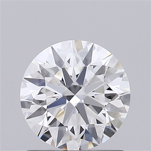 Picture of Lab Grown Diamond 0.88 Carats, Round with Ideal Cut, D Color, VS1 Clarity and Certified by IGI