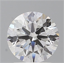 Del inventario de diamantes de laboratorio, 2.03 quilates, Redondo , Color E, claridad VVS2 y certificado IGI