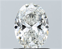 Diamante Natural 0.82 quilates, Ovalado , Color H, claridad VS2 y certificado GIA