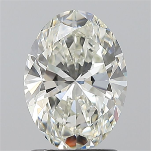 Picture of Natural Diamond 1.50 Carats, Oval with  Cut, I Color, VS1 Clarity and Certified by GIA
