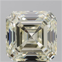 Natural Diamond 7.03 Carats, Asscher with  Cut, L Color, VS2 Clarity and Certified by IGI