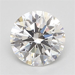 Picture of Natural Diamond 0.43 Carats, Round with Excellent Cut, F Color, VVS2 Clarity and Certified by GIA