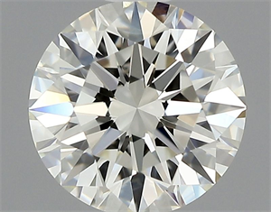 Foto Diamante Natural 0.73 quilates, Redondo , Color J, claridad IF y certificado GIA de