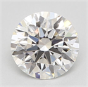 Diamante Natural 0.50 quilates, Redondo , Color H, claridad VVS1 y certificado GIA